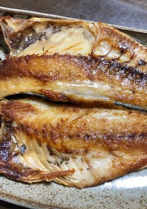あじの開き!フライパンでカリッとふっくら-レシピのメイン写真