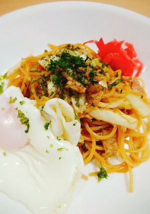 焼きそばパスタ-レシピのメイン写真