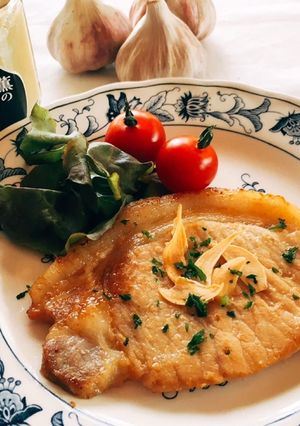 豚肉の塩麹にんにく焼き-レシピのメイン写真