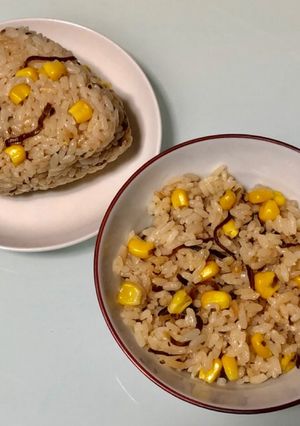 簡単＆美味☆バター香る塩昆布コーンご飯-レシピのメイン写真