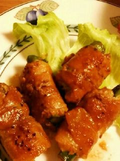 春菊アスパラガス新じゃがの肉巻き-レシピのメイン写真