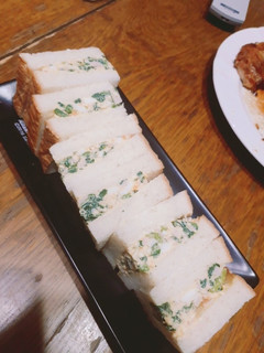 ほうれん草の玉子サンドウィッチ-レシピのメイン写真