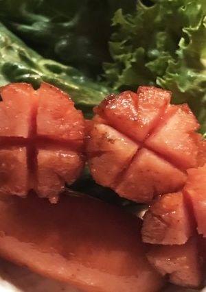 弁当作り置き 花型ウインナー(私流？)-レシピのメイン写真