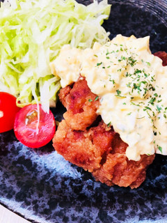 竜田揚げと手作りタルタルで簡単チキン南蛮-レシピのメイン写真