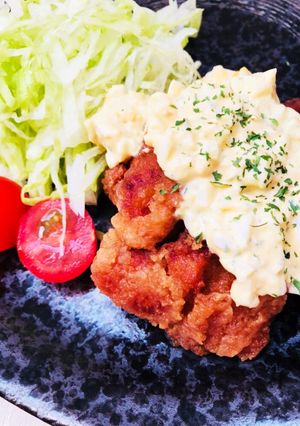 竜田揚げと手作りタルタルで簡単チキン南蛮-レシピのメイン写真