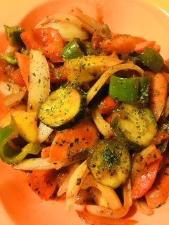 ラタトゥイユ風☆緑黄色野菜ゴロゴロ炒め-レシピのメイン写真