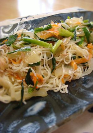 沖縄料理☆そーめんチャンプルー☆-レシピのメイン写真
