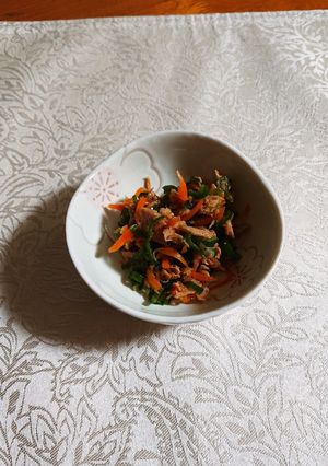 ピーマンとツナ、人参のさっと煮-レシピのメイン写真