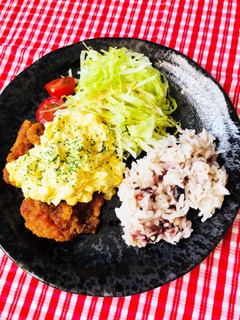 雑穀米とチキン南蛮のプレートご飯☆-レシピのメイン写真