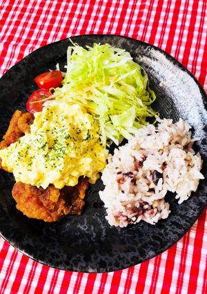 雑穀米とチキン南蛮のプレートご飯☆-レシピのメイン写真