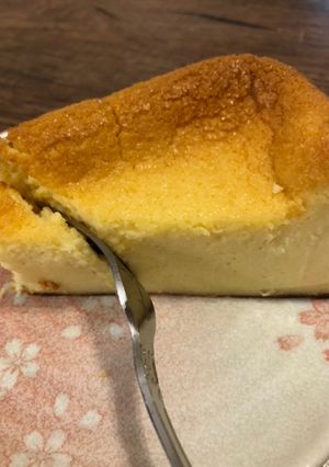 混ぜて焼くだけ♫簡単やわやわチーズケーキ-レシピのメイン写真