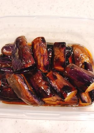 作業２つ！簡単な茄子の煮浸し-レシピのメイン写真