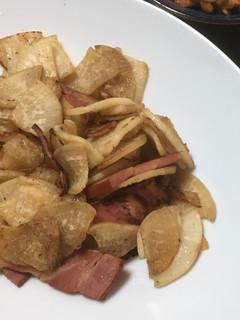 大根とベーコンの炒め物-レシピのメイン写真
