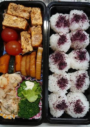 高校生男子弁当(^-^)4-レシピのメイン写真