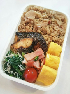 お弁当(5/14)筍の炊き込みご飯-レシピのメイン写真