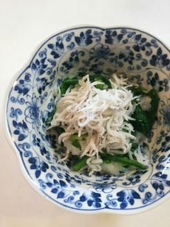 しらす 大根おろし ほうれん草 めんつゆ-レシピのメイン写真