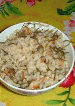 クゥーブジューシー（昆布の炊き込みご飯）-レシピのメイン写真