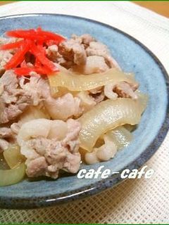 あっさり甘め☆つゆだく豚丼-レシピのメイン写真
