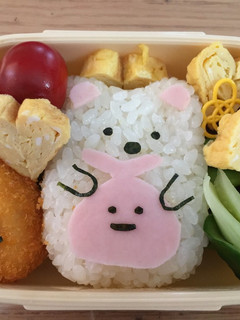 簡単 すみっコぐらし キャラ弁 2-レシピのメイン写真