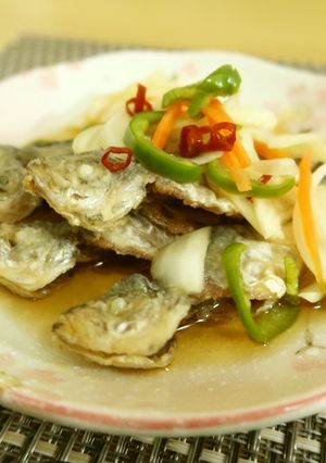 【野菜とお魚大量消費】小鯵の南蛮漬け-レシピのメイン写真