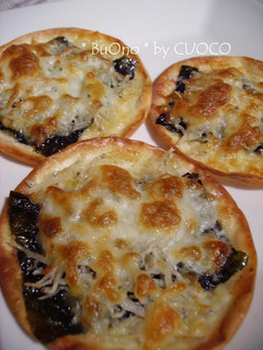 *餃子の皮でおつまみ*じゃこチーズ*-レシピのメイン写真