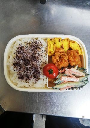 2019/5月14日私のお弁当。-レシピのメイン写真