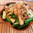 サヤエンドウと油揚げのおひたし