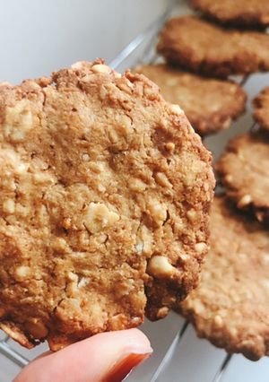 ピーナツバター使用★オートミールクッキー-レシピのメイン写真