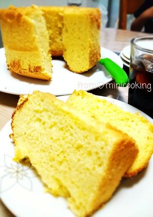 天ぷら粉で!グリーンピースシフォンケーキ-レシピのメイン写真