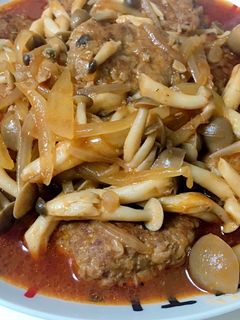 煮込みハンバーグ-レシピのメイン写真