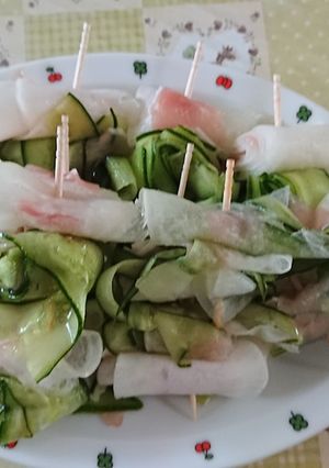 生ハム巻き巻き-レシピのメイン写真