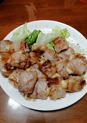 肉まきまき♫　〜豚肉でチーズをまきまき〜-レシピのメイン写真