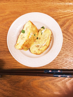 お弁当にも!青ネギとと紅生姜入り卵焼き-レシピのメイン写真