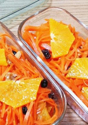 お弁当にも♪オレンジ入りキャロットラペ-レシピのメイン写真