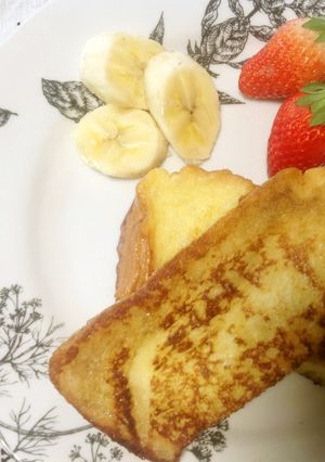 ふつうの☆フレンチトースト-レシピのメイン写真
