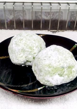 よもぎ大福-レシピのメイン写真