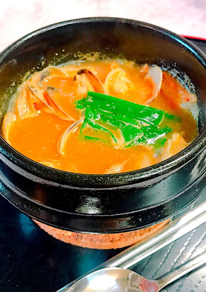 簡単！あさりの旨味✨チゲ風スープ-レシピのメイン写真