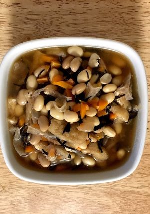 ひじきと大豆の煮物-レシピのメイン写真