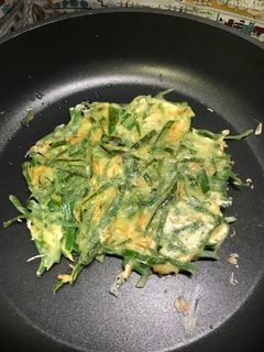 ねぎの青い部分のチヂミ-レシピのメイン写真