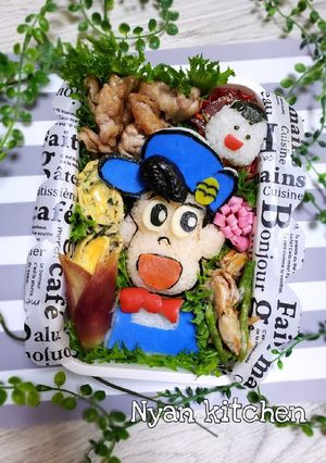 あはれ名作くん『名作くん&むすび』弁当♡-レシピのメイン写真