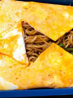 *オム焼きそば弁当*-レシピのメイン写真