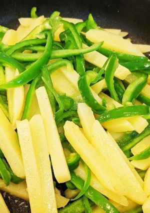 超簡単！シャキシャキじゃがピー♫-レシピのメイン写真