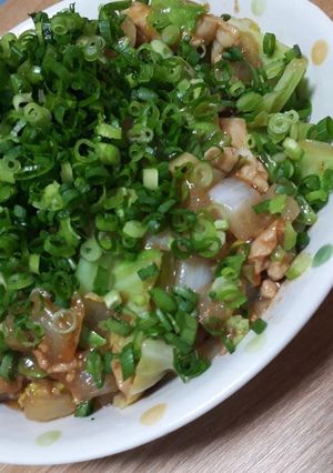 キャベツと豚肉の味噌炒め-レシピのメイン写真