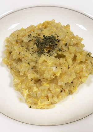 残りご飯とははつゆを使って簡単リゾット-レシピのメイン写真