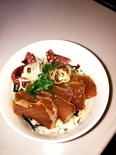 簡単!キッチンペーパーで香味マグロ漬け丼-レシピのメイン写真