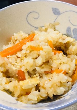 ツナ缶の炊き込みご飯-レシピのメイン写真