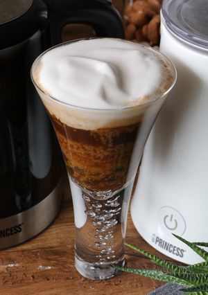 ミルクフローサープロでタピオカカプチーノ-レシピのメイン写真