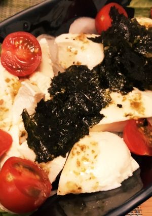 簡単！新玉ねぎと豆腐のチョレギサラダ-レシピのメイン写真