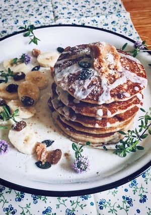 vegan pancake-レシピのメイン写真