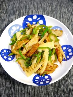 簡単!さつま揚げ☆青椒肉絲-レシピのメイン写真